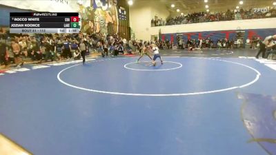 113 lbs Champ. Round 1 - Joziah Koonce, Lakeland vs Rocco White, Coeur D Alene