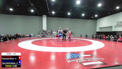 120 lbs Luke Myhan, Tennessee Greco vs Griffin Magee, Team North Dakota