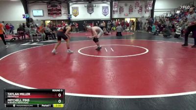 126 lbs Round 5 - Mitchell Pins, Dubuque Hempstead vs Taylan Miller, Mediapolis