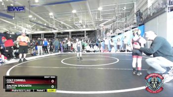 49 lbs 5th Place Match - Colt Correll, Jayhawk vs Dalton Spexarth, Brawlers