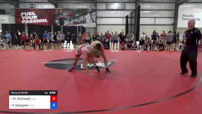 74 kg Consi Of 16 #2 - Mason Stefanelli, Cavalier Wrestling Club vs Padraic Gallagher, Ohio