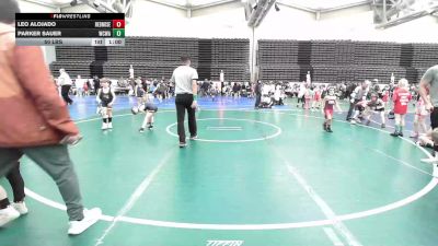 50 lbs Rr Rnd 8 - Leo Alojado, RedNose K3 vs Parker Sauer, Wrecking Crew Wrestling Academy