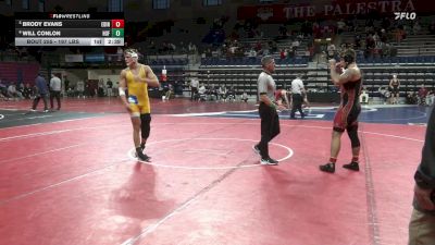 197 lbs Consi Of 8 #2 - Brody Evans, Edinboro vs Will Conlon, Hofstra