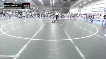 80 lbs Rr Rnd 1 - Michael Dudak III, Gotcha-219 vs Brendan Bernatowicz, Ragin Raisins Catawba ES