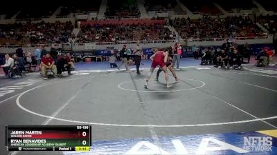 D3-138 lbs Cons. Semi - Ryan Benavides, American Leadership Academy Gilbert vs Jaren Martin, Walden Grove