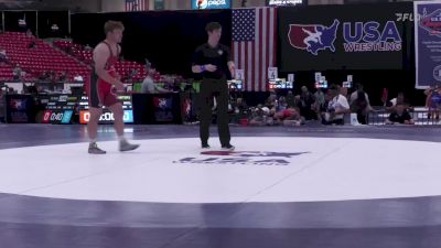 86 kg Quarters - Victor Marcelli, Cavalier Wrestling Club vs Mark Hall, Pennsylvania RTC / TMWC