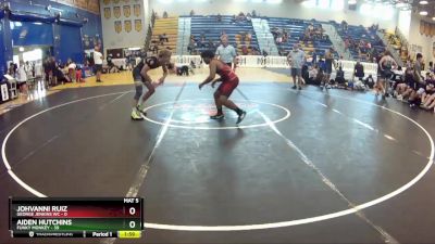 157 lbs Round 2 (8 Team) - Aiden Hutchins, Funky Monkey vs Johvanni Ruiz, George Jenkins WC