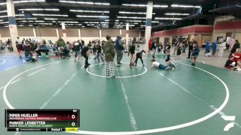 60-60 lbs Round 1 - Piper Mueller, Richardson Mustang Wrestling CLub vs Parker Ledbetter, North DeSoto Wrestling Academy