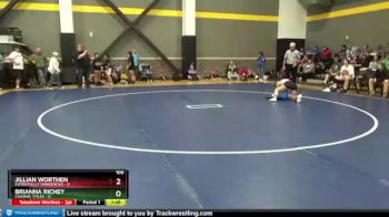 100 lbs Round 2 (4 Team) - Jillian Worthen, Potentially Dangerous vs Brianna Richey, Chasing Titles