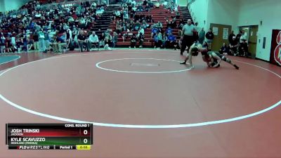 120 lbs Cons. Round 1 - Josh Trinski, Jackson vs Kyle Scavuzzo, Highland (Medina)