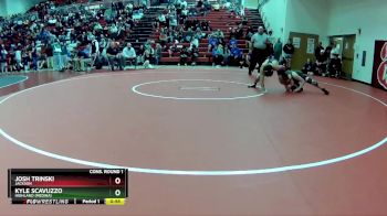 120 lbs Cons. Round 1 - Josh Trinski, Jackson vs Kyle Scavuzzo, Highland (Medina)