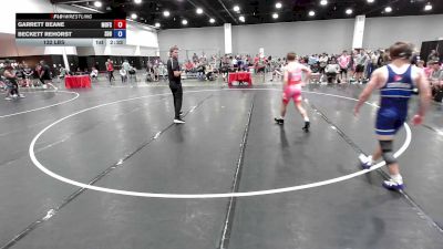 132 lbs Garrett Beane, Team Missouri vs Beckett Rehorst, South Dakota Blue