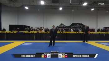 Xavier Rene Torres Jr vs Titus Krixus Ortiz 2026 Pan IBJJF Jiu-Jitsu No-Gi Championship