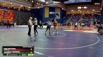 135 lbs Champ. Round 2 - Abri Renteria, Brighton vs Samarah Jennings, St George`s