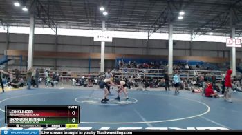 115 lbs Cons. Round 4 - Leo Klinger, Meridian Middle School vs Brandon Bennett, Meridian Middle School