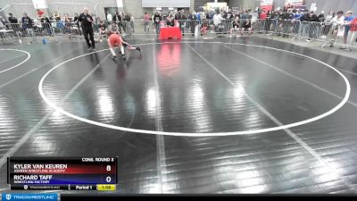 114 lbs Cons. Round 3 - Kyler Van Keuren, Askren Wrestling Academy vs Richard Taff, Wrestling Factory