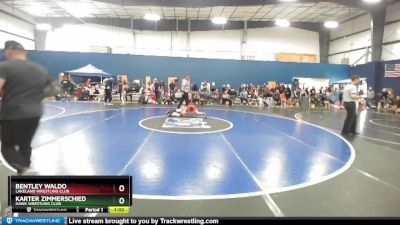 75 lbs Cons. Round 3 - Bentley Waldo, Lakeland Wrestling Club vs Karter Zimmerschied, Hawk Wrestling Club