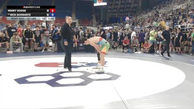 157 lbs Champ. Rd Of 128 - Henry Dodge, VT vs Nick Schwartz, NJ