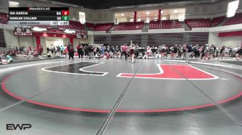155 lbs Semifinal - Gia Garcia, Wagoner High School vs Kinslee Collier, Edmond North Girls