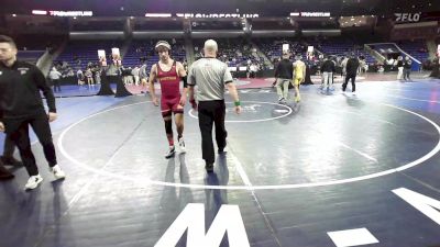 150 lbs Quarterfinal - Cole Lintner, Whittier vs Antonio Arguello, Newtown