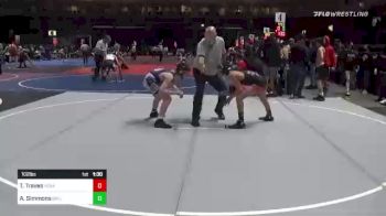 102 lbs Semifinal - Tyler Traves, NOVA (Virginia) vs Aiden Simmons, Driller WC