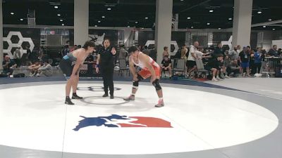 97 kg Cons. Sub-rd Of 16 - Kayden Cartee, West Coast Regional Training Center vs Kaden Dingee, Pikeville Wrestling Club