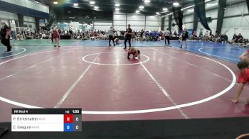 24 kg Rr Rnd 4 - Peyton Strittmatter, Misfits Girls Saphire vs Charae Gregula, Ranger Pride Wrestling