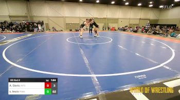 150 lbs Rr Rnd 2 - Aubrie Davis, Untouchables Girls vs Skylur Lewis, POWA Girls