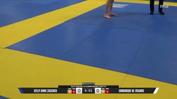 Dominique M. Vranos vs Kelly Anne Zaccheo 2026 Pan IBJJF Jiu-Jitsu No-Gi Championship