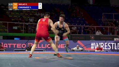 92 kg Bronze - Erhan Yaylaci, TUR vs Saba Chikhradze, GEO