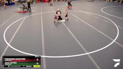 36-40 lbs Quarterfinal - Zack Doyen, Minnesota vs Theodore Ramstorf, Minnesota