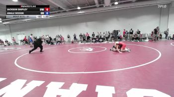 51 lbs Cons. Round 5 - Jackson Shipley, 3F Wrestling vs Analu Woode, Golden Back MRTC