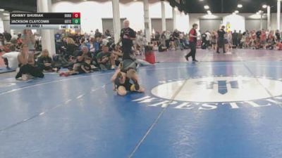 72 lbs Rr Rnd 1 - Johnny Shubiak, Duro Wrestling Club - BK8E vs Jackson Claycomb, Team Gotcha - BK8E