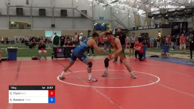 79 kg 3rd Place - Connor Flynn, Mizzou vs Kaleb Romero, TMWC/Ohio RTC