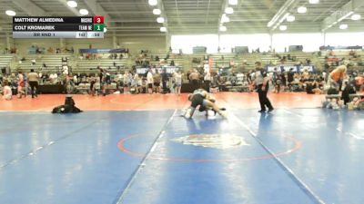 145 lbs Rr Rnd 1 - Matthew Almedina, Mat Assassins - HSB vs Colt Kromarek, Nebraska Blue - HSB
