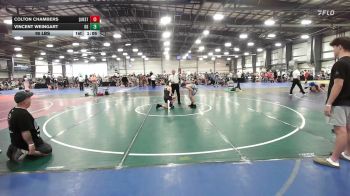 95 lbs Round Of 16 - Colton Chambers, Quest School Of Wrestling MS - MS vs Vincent Weingart, OHIO GOLD - MS