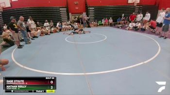 105 lbs Round 7 (8 Team) - Nathan Reilly, Team Tacos vs Sage Stoute, Louisianimals Black
