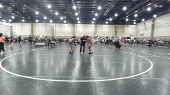 120 lbs Quarterfinal - Kamya Sanders, Trident Wrestling Club vs Milani Velasco, Youth Impact Center Wrestling Club