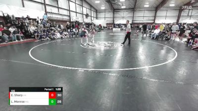 120 lbs Round 3 (8 Team) - Lane Monroe, Millard vs Ethan Sharp, Uintah