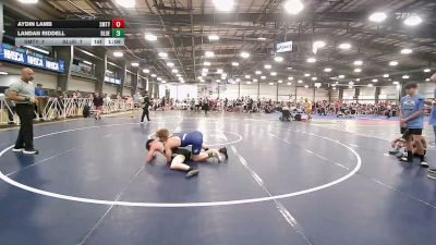 138 lbs Rr Rnd 3 - Aydin Lamb, Smittys Barn - HSB vs Landan Riddell, Blue And White Wrestling Club - HSB