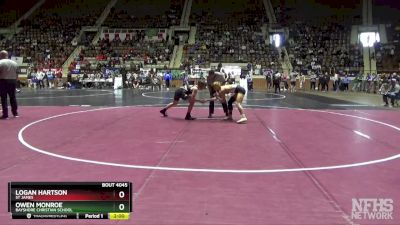 1A-4A 132 Champ. Round 2 - Logan Hartson, St James vs Owen Monroe, Bayshore Christian School