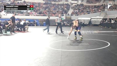 122-D4 Cons. Semi - Erick Galindo, Blue Ridge High School vs Jeremiah Cano, Morenci High School