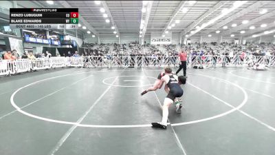 145 lbs Consi Of 64 #2 - Renzo Lubuguin, CO vs Blake Edwards, WY