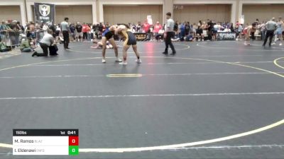 150 lbs Consi Of 64 #2 - Micheal Ramos, Blazers WC vs Ibrahim Eldenawi, Enforcers Wrestling Team