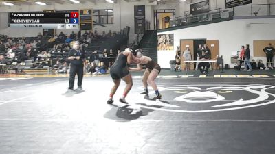 180 lbs Semifinal - Genevieve An, Lehigh vs Azariah Moore, Lock Haven University