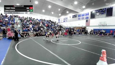 95 lbs Cons. Round 2 - Lanai Garcia, Gahr vs Cindy Phan, Westminster