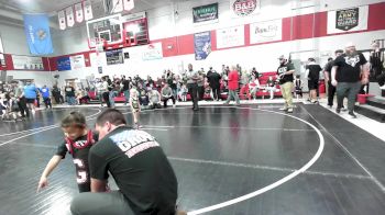 35 lbs Rr Rnd 3 - Rosie Emmons, Grove Takedown Club vs Austin Davis, Moodys Wrestling Club