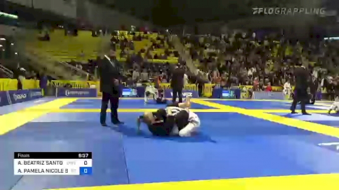 ANA BEATRIZ SANTOS SILVA vs AMANDA PAMELA NICOLE SCHURTZ 2022 World Jiu Jitsu IBJJF Championship