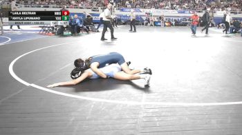 102-D2 1st Place Match - Khyla Lipumano, Yuma Catholic High School vs Laila Beltran, Mica Mountain High School