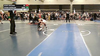 65 lbs Rr Rnd 7 - Wyatt Sullivan, Falcons Wrestling Club - ESC vs Chase Castellini, RedNose Wrestling School - ESC